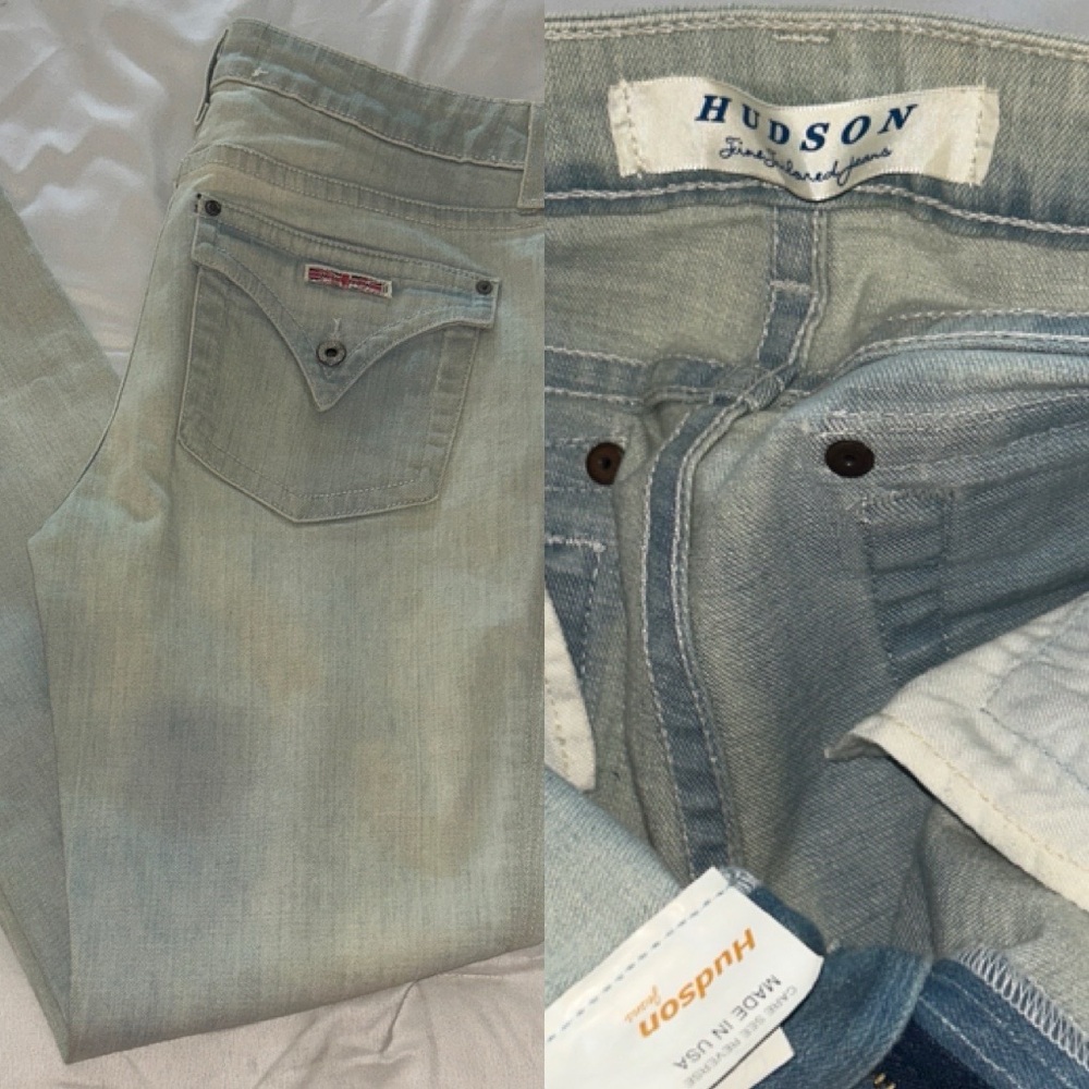 Hudson Jeans Light Blue Denim Jeans